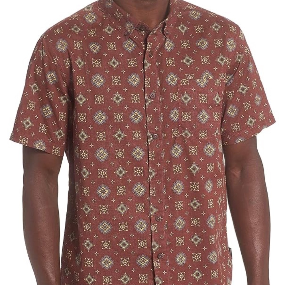 Billabong mens button up shirt NWT